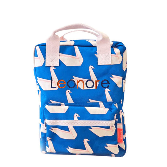 Geborduurde rugzak Swan - velvexo