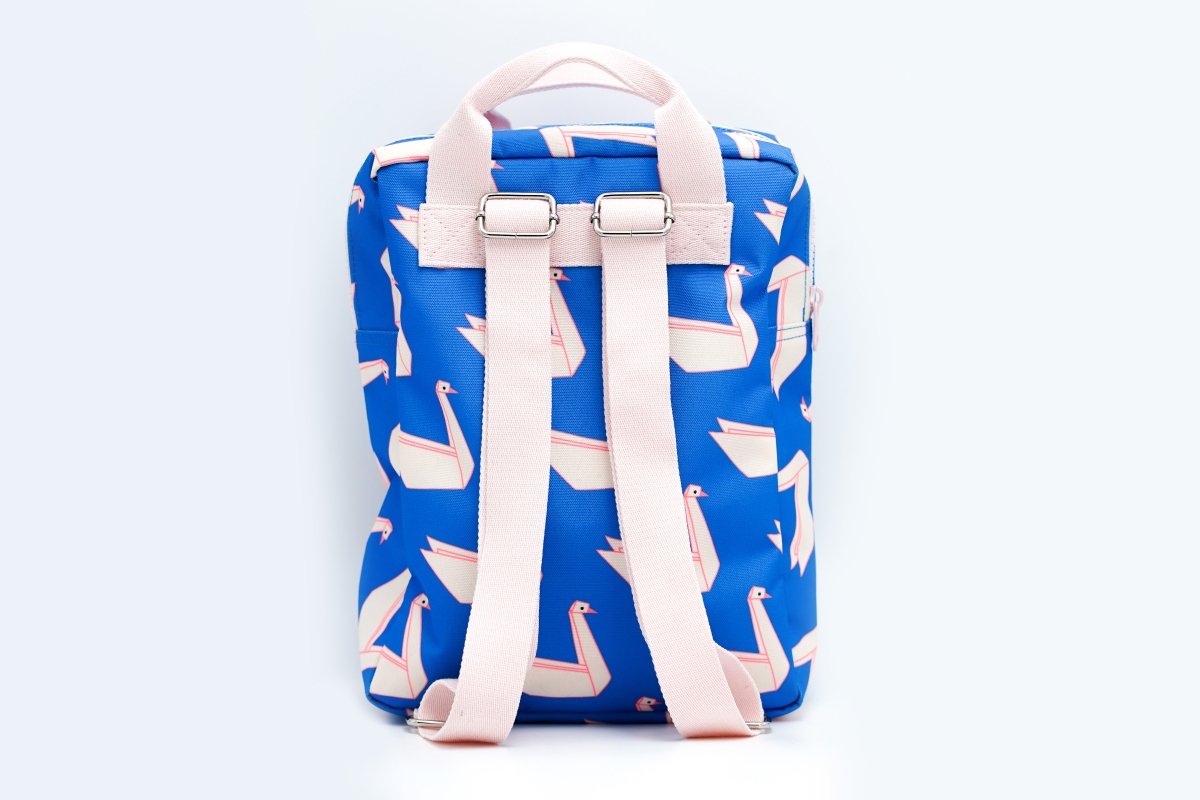 Geborduurde rugzak Swan - velvexo