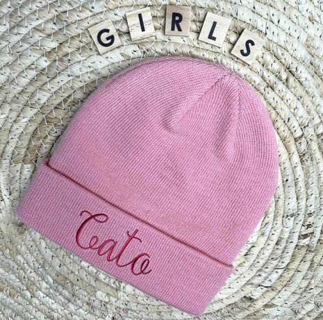 Kindermuts met naam - velvexo