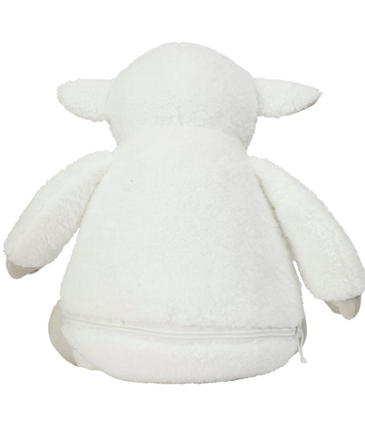 Schaap knuffel met naam - velvexo