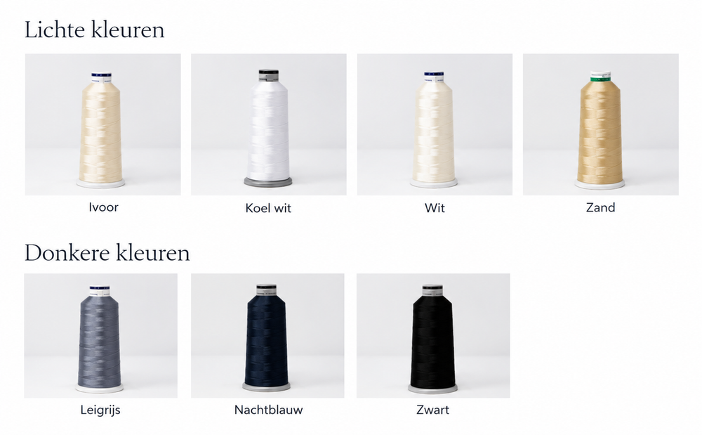 Lichte kleuren borduurgaren