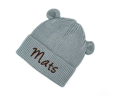 Baby muts met oortjes - velvexo