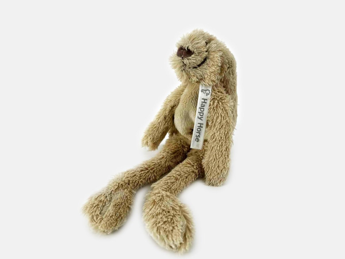 Beige Rabbit Richie Flatstyle - velvexo