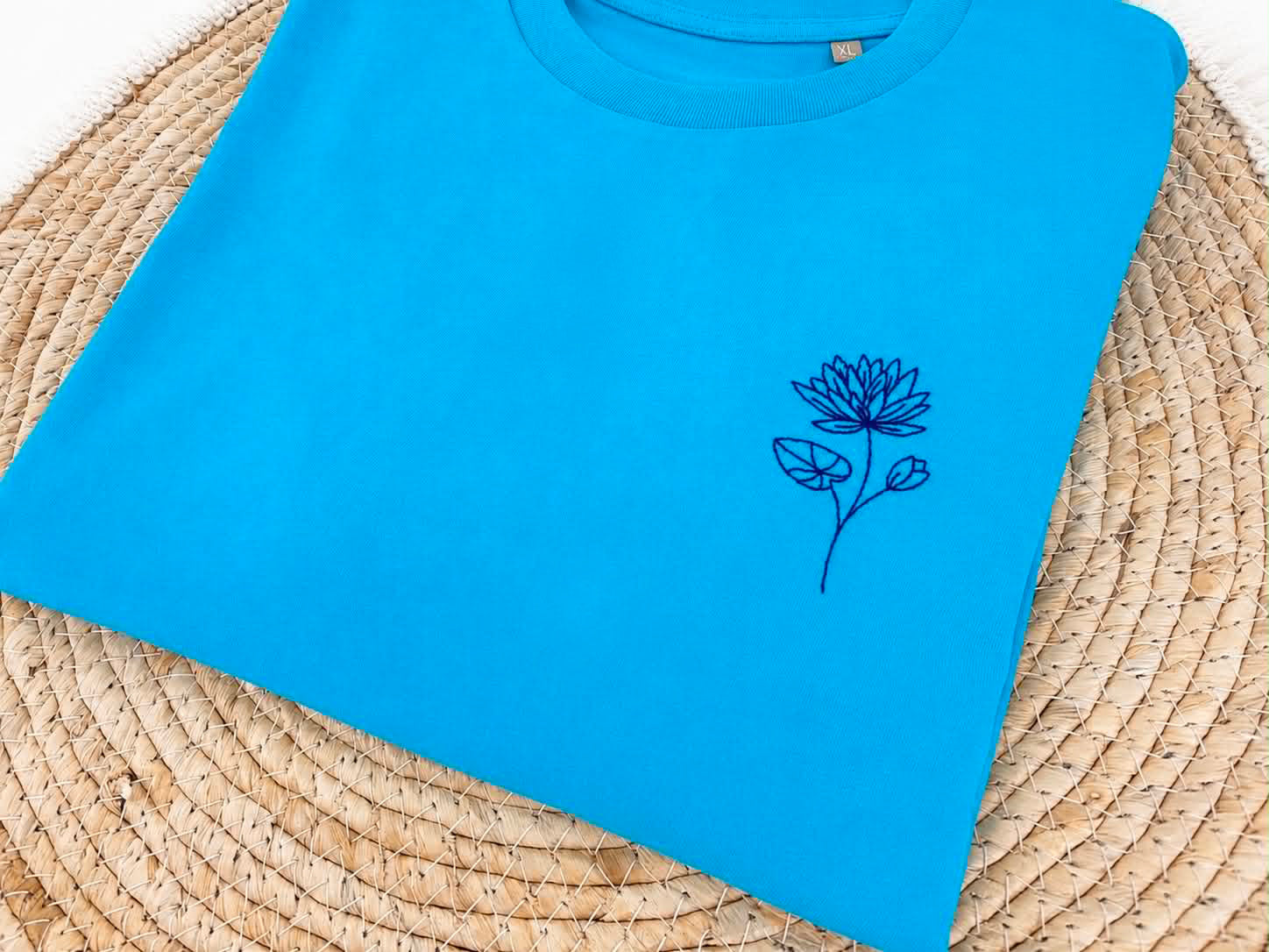 T-shirt met geboortebloem