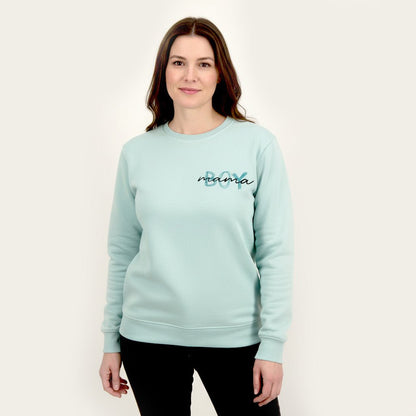 Geborduurde Mama Boy sweater - velvexo