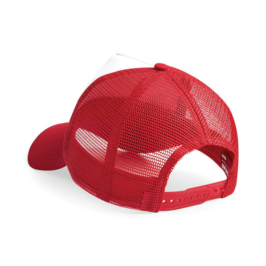 Geborduurde trucker pet - velvexo