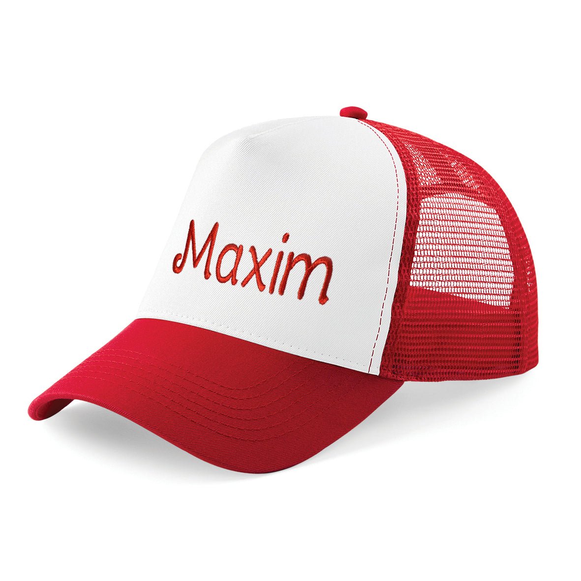 Geborduurde trucker pet - velvexo