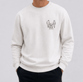 Gepersonaliseerde familie sweater met borstborduring - velvexo