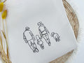 Gepersonaliseerde familie sweater met rugborduring - velvexo