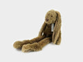 Happy Horse Konijn Richie met naam geborduurd bruin 38 cm - velvexo
