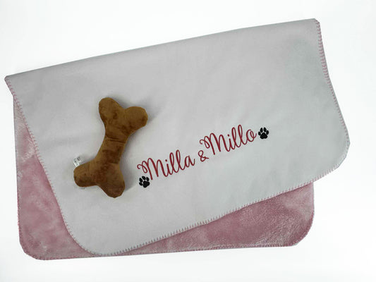 Gepersonaliseerd dieren deken voor hond of kat