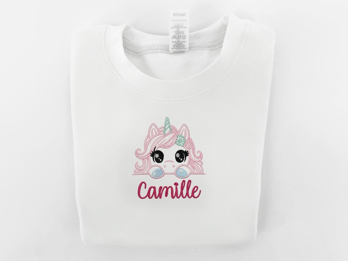 Kinder sweater met eenhoorn - velvexo
