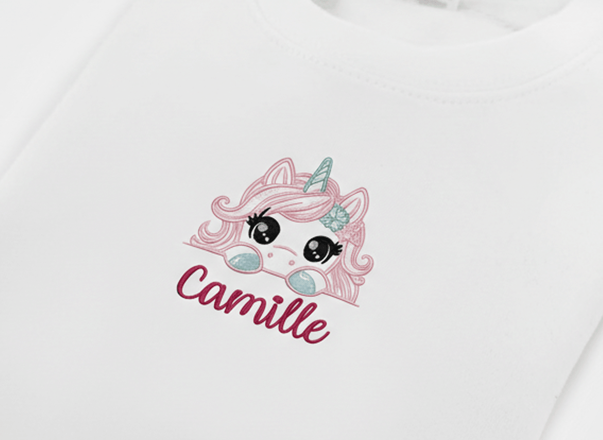 Kinder sweater met eenhoorn - velvexo