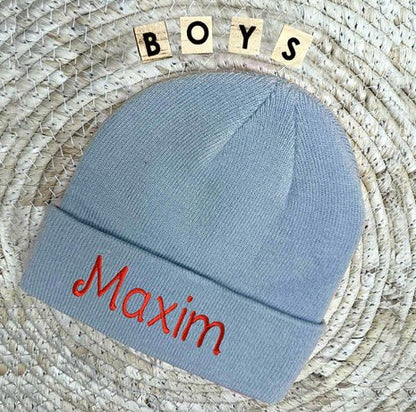 Kindermuts met naam - velvexo