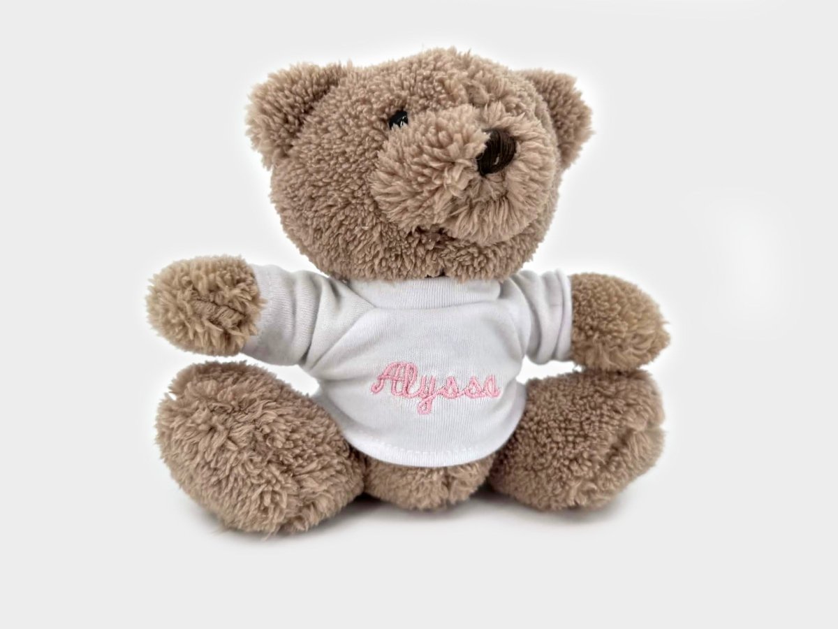 Knuffel met naam in doosje - velvexo