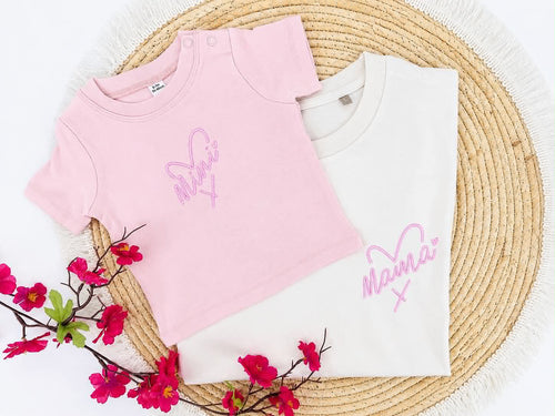 MINI Baby T-shirt  Mama & Mini Matching