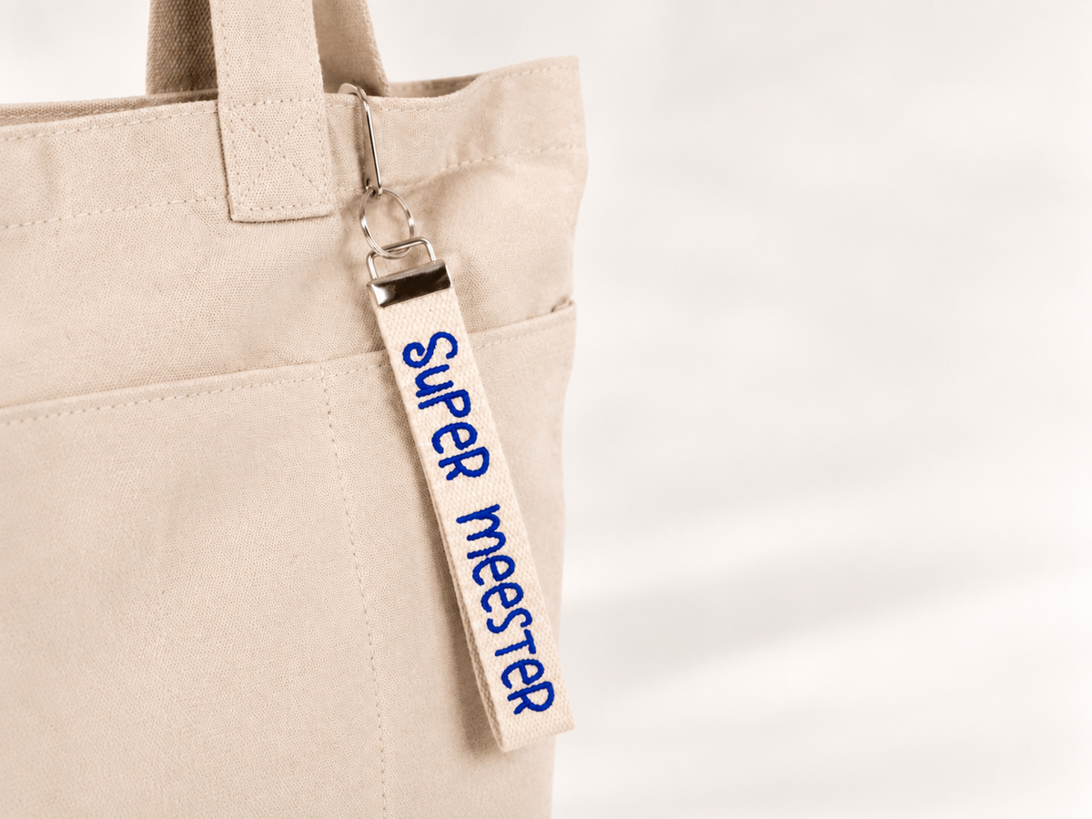 Sleutelhanger voor juf of meester