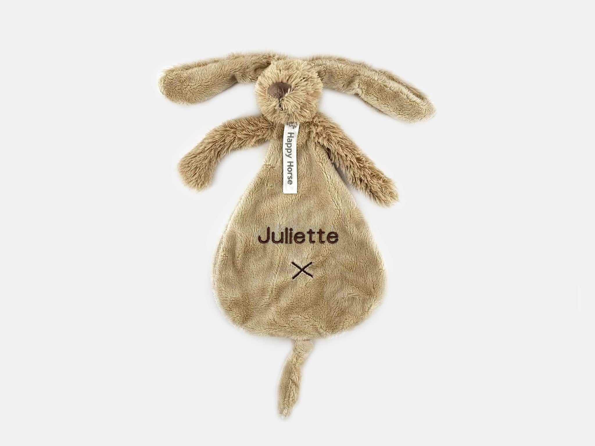 Ecru slab met beige knuffeldoekje – Happy Horse Richie