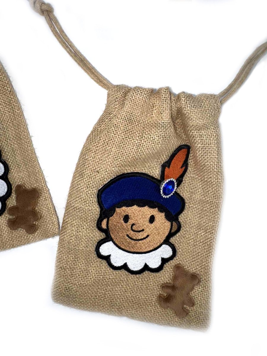 Pepernotenzakje Sinterklaas & Piet - velvexo