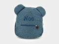 Rugzakje teddy blauw - velvexo