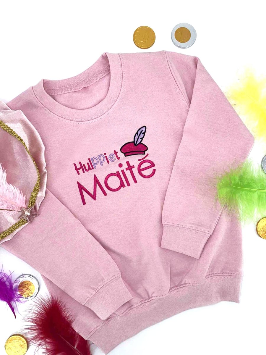 Sinterklaas trui met naam – Hulppiet sweater gepersonaliseerd - velvexo