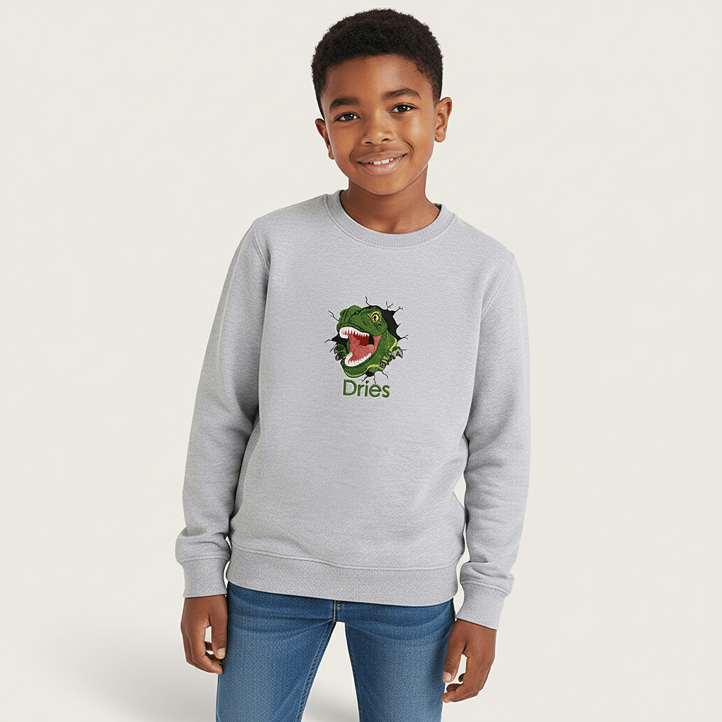 T - Rex sweater voor kinderen - velvexo