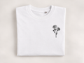 T-shirt met geboortebloem