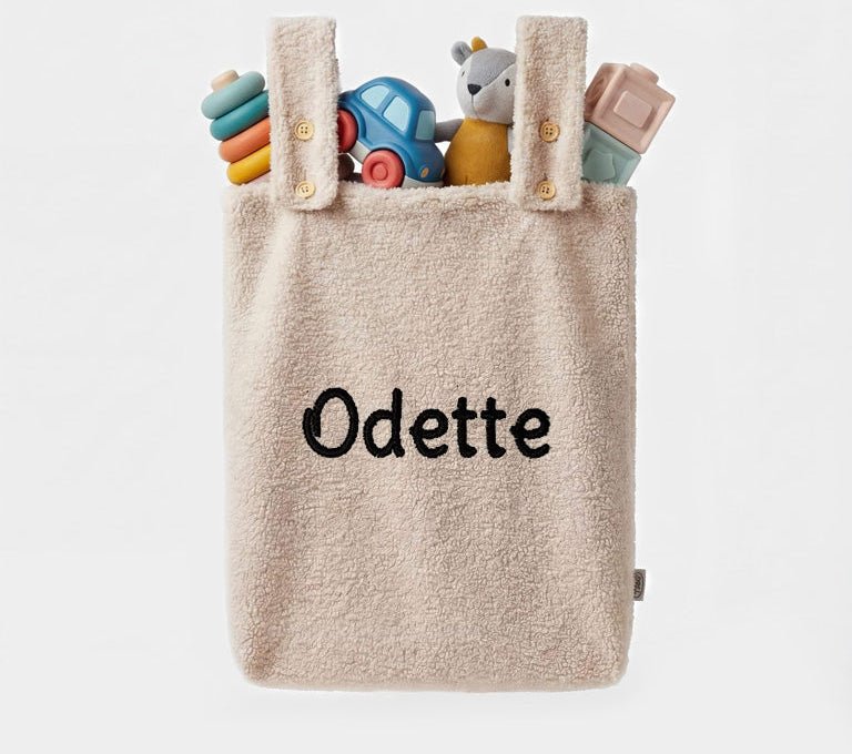 Teddy Opbergzak met Naam - velvexo