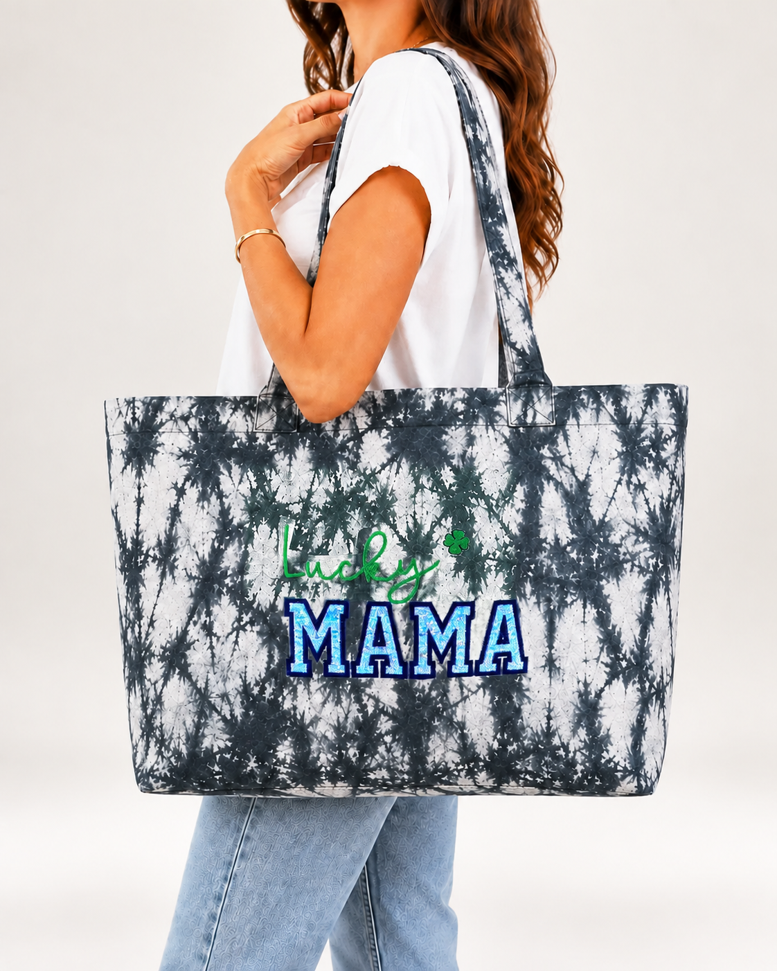 Lucky MAMA Shopper met naam of tekst naar keuze