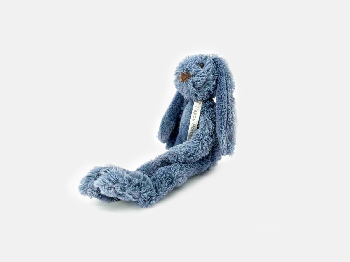 Tiny Rabbit Richie Knuffel konijn blauw 28 cm - velvexo