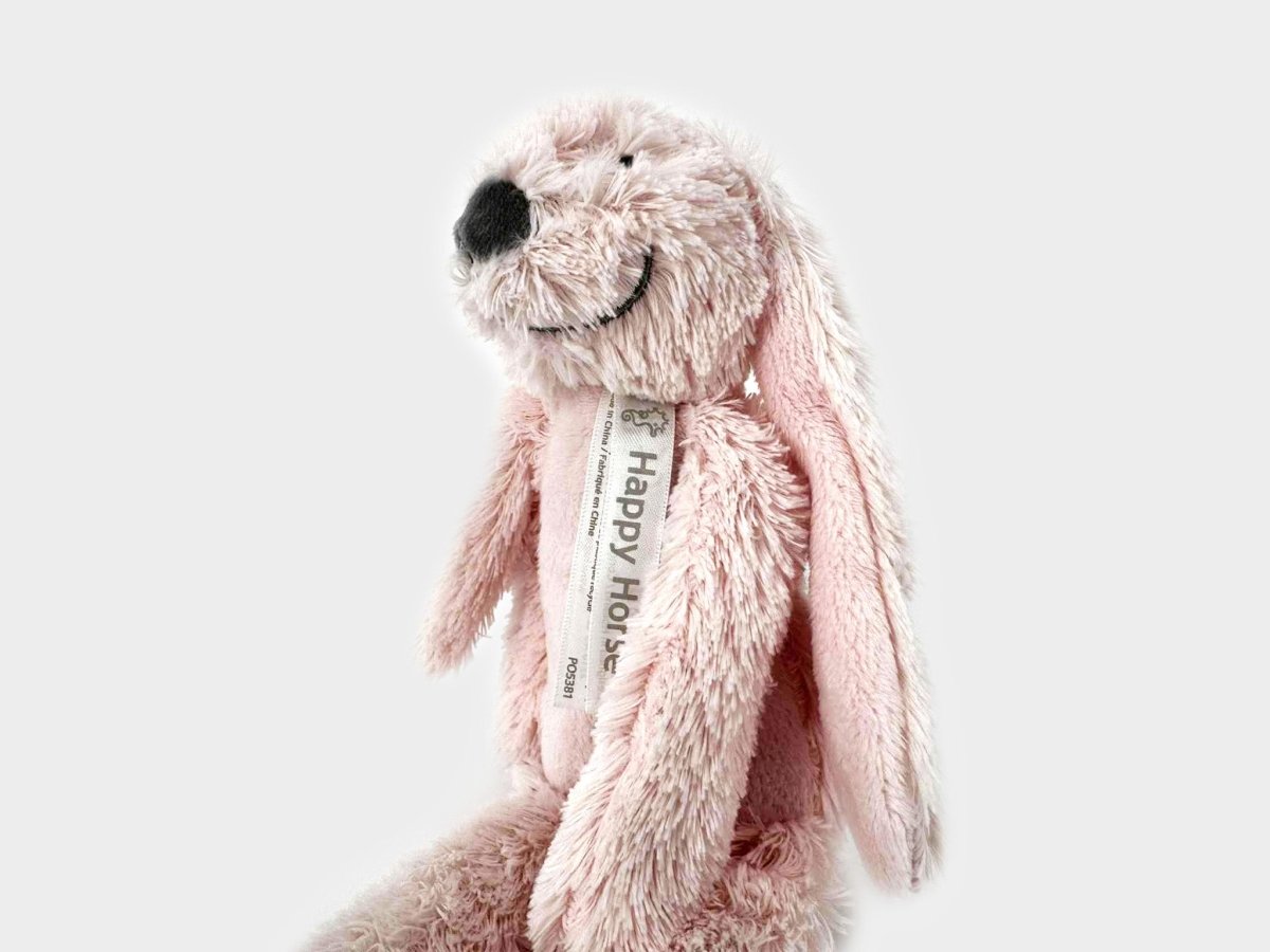 Tiny Rabbit Richie Knuffel konijn roze 28 cm - velvexo
