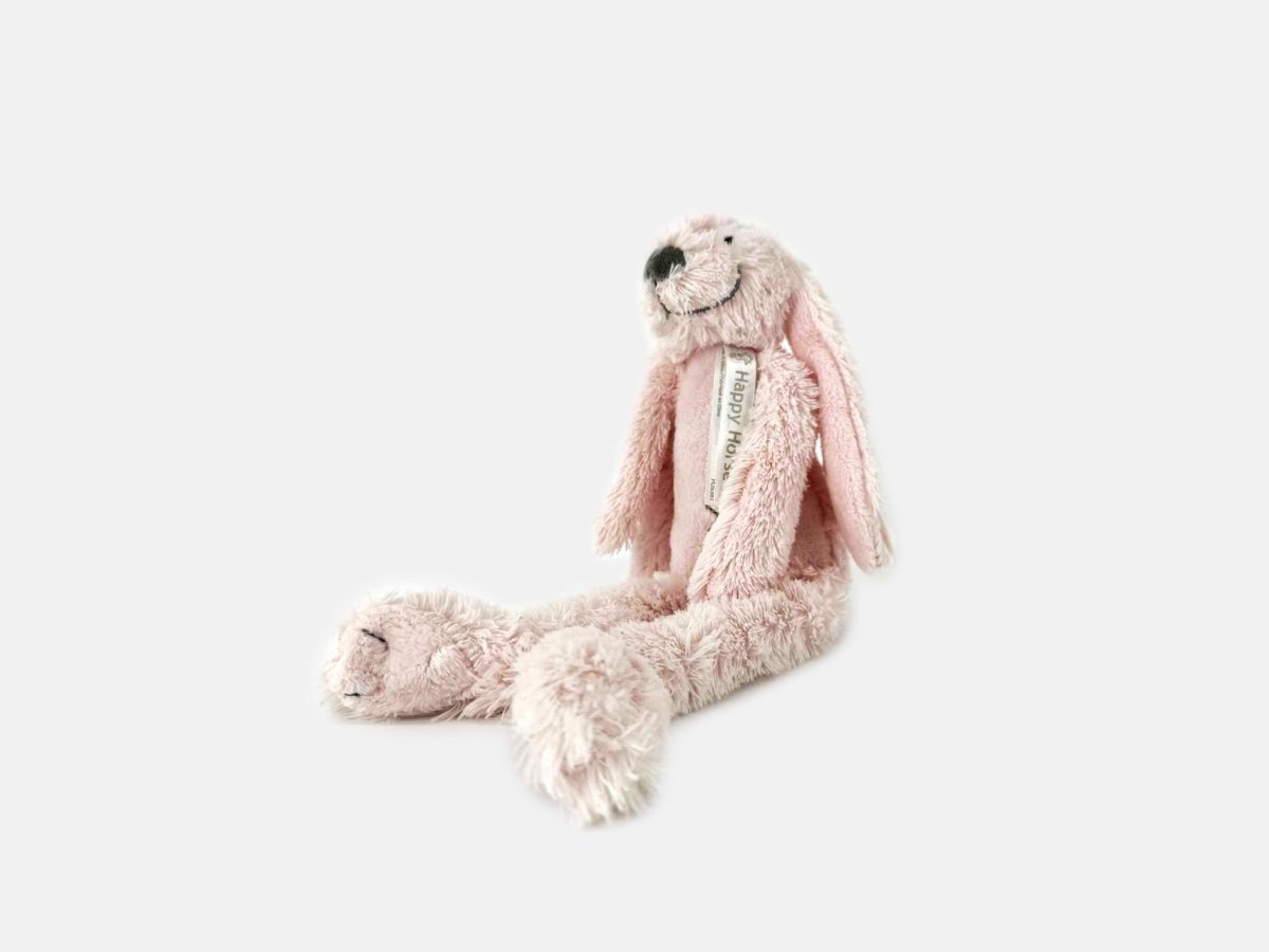 Tiny Rabbit Richie Knuffel konijn roze 28 cm - velvexo