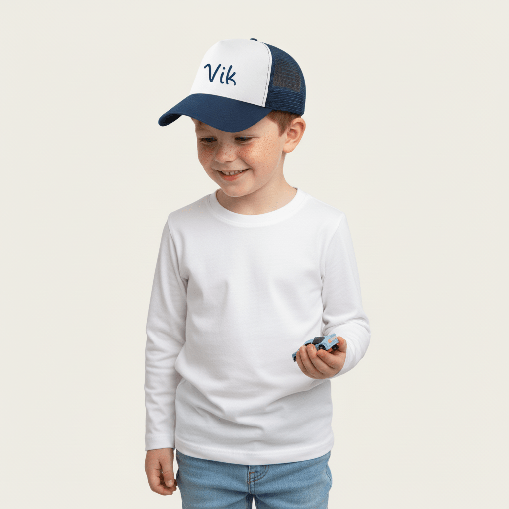 Trucker pet voor kinderen - velvexo