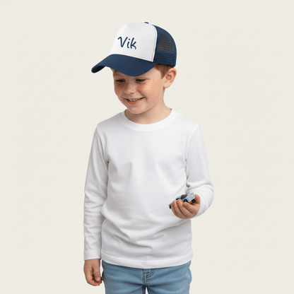 Trucker pet voor kinderen - velvexo