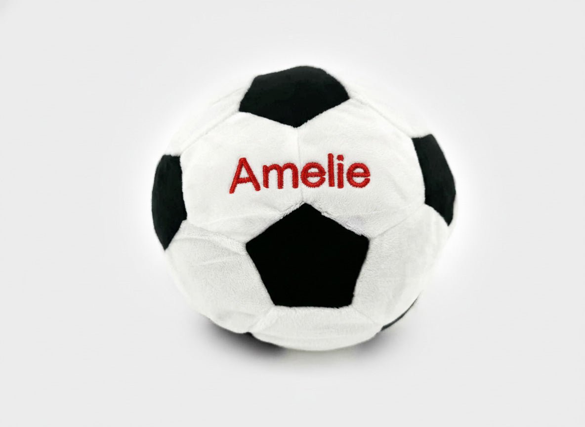 Voetbal knuffel met naam - velvexo